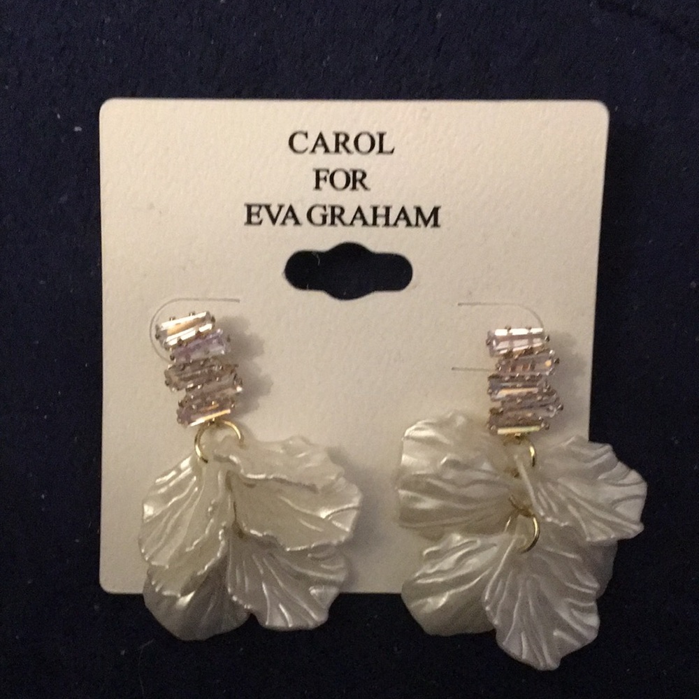 White Earrings